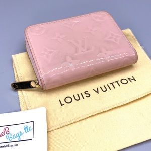 Louis Vuitton Pink Zippy Wallet